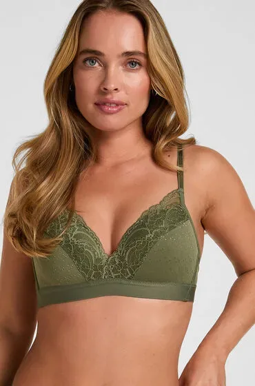Hunkemöller Vorgeformter BH ohne Bügel Sophie Grün