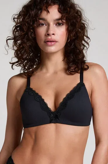 Hunkemöller Vorgeformter BH ohne Bügel Lola Schwarz