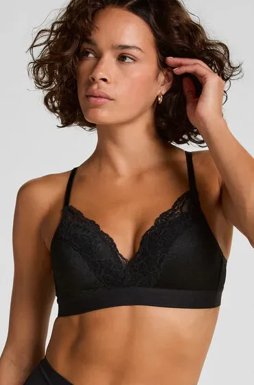 Hunkemöller Vorgeformter BH ohne Bügel Sophie Schwarz