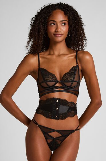 Hunkemöller Taillenmieder Amel Schwarz