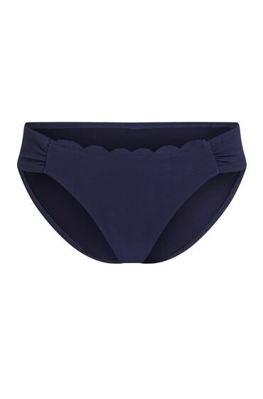 Hunkemöller Bikini Slip Rio Scallop Blau