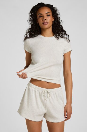 Hunkemöller Lounge-Shorts Grau
