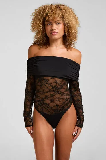 Hunkemöller Body Hazel Schwarz
