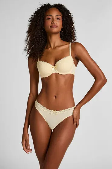 Hunkemöller String Lola Gelb