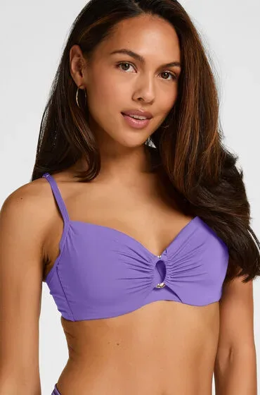 Hunkemöller Nicht-vorgeformtes Bügel-Bikini-Top Luxe Lila