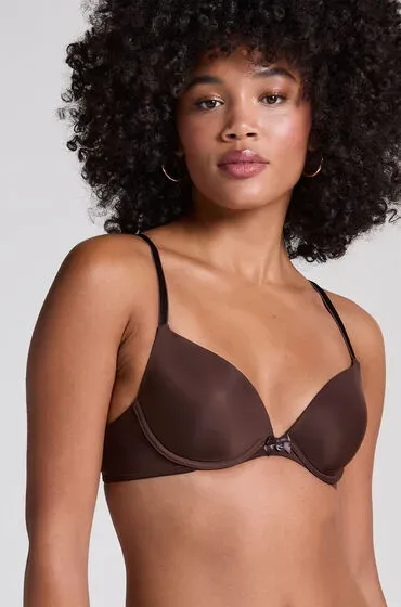 Hunkemöller Vorgeformter Bügel-BH Plunge Braun