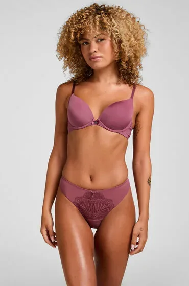 Hunkemöller Vorgeformter Bügel-BH Plunge Lila