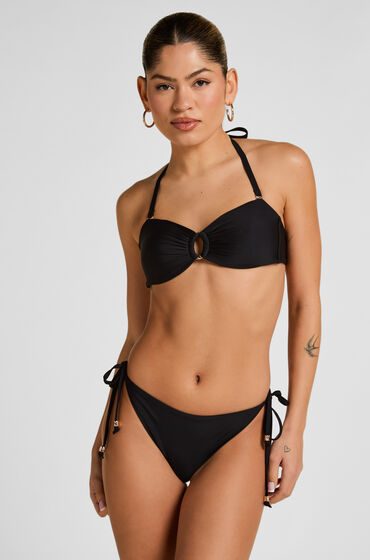 Hunkemöller Luxe Bikini-Unterteil Schwarz