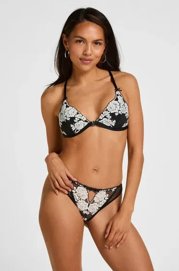 Hunkemöller String Lindi Schwarz