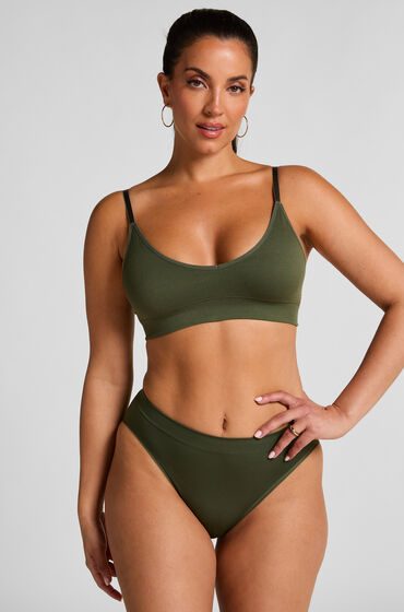 Hunkemöller High Slip Dide Grün