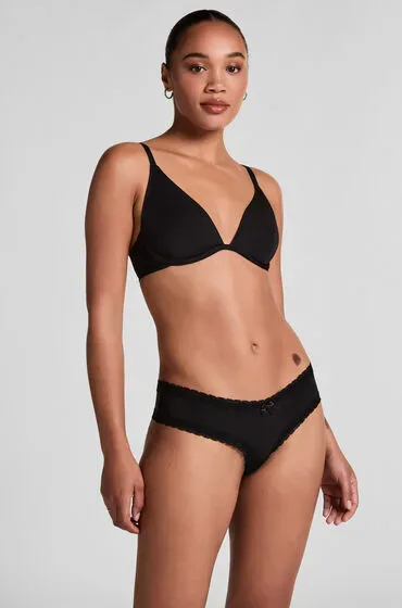Hunkemöller Brazilian in V-Form London Schwarz