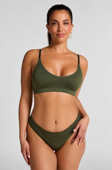 Hunkemöller String Dide Grün