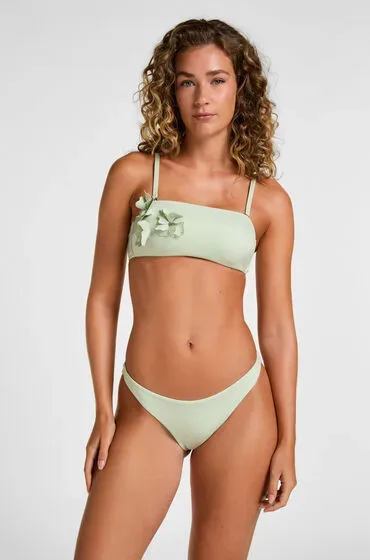 Hunkemöller Highleg Bikinihose Tulum Grün