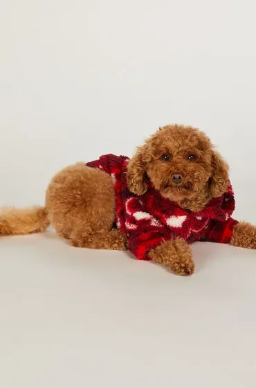 Hunkemöller Hunde-Onesie Rot