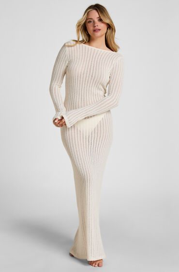 Hunkemöller Strand Ring Kleid Coastal Muse Weiß