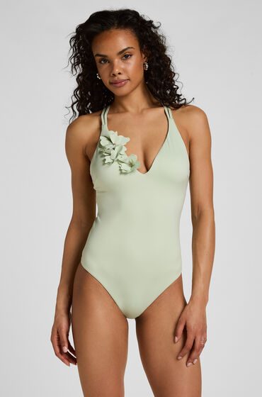 Hunkemöller Badeanzug Tulum Grün