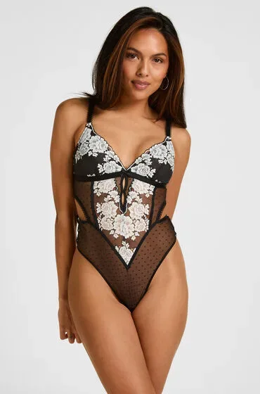 Hunkemöller Body Lindi Schwarz