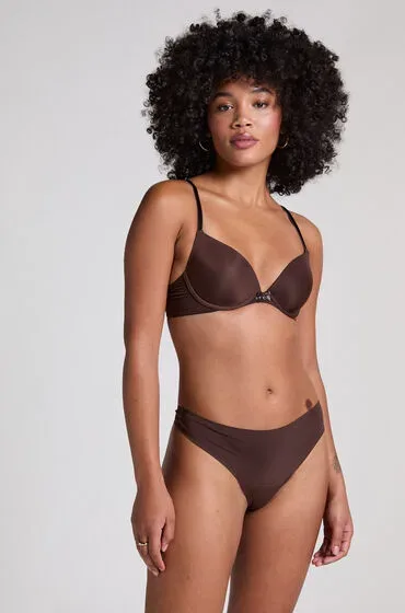 Hunkemöller Invisible String Basic Braun