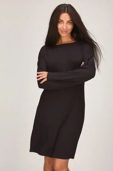 Hunkemöller Nightshirt Jersey Essential Schwarz
