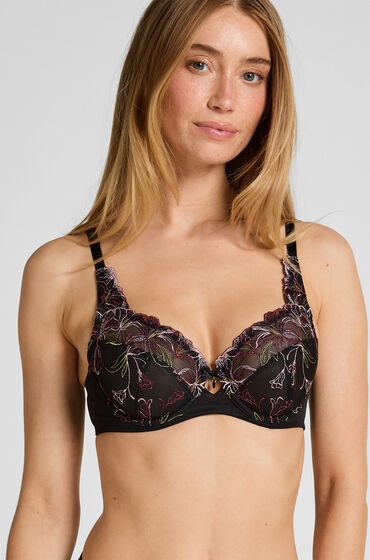Hunkemöller Unwattierter Bügel-BH Lily Schwarz