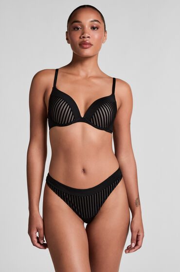 Hunkemöller String Pia Schwarz