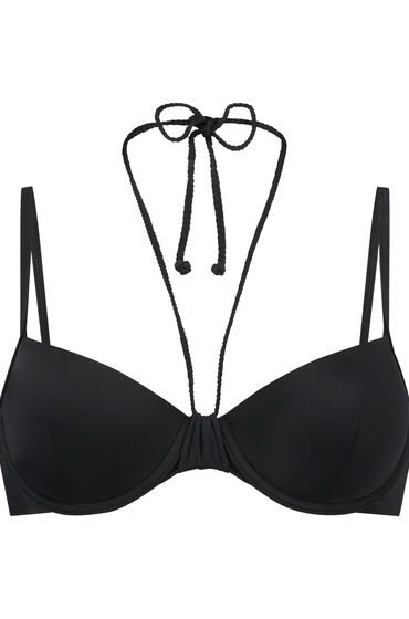 Hunkemöller Vorgeformtes Bügel-Bikinioberteil Luxe Schwarz