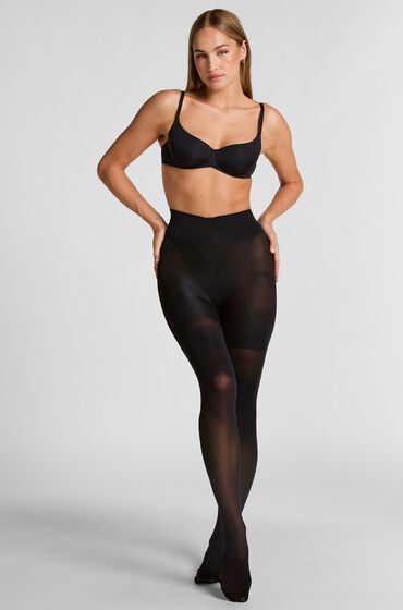 Hunkemöller Strumpfhose 40 Denier Total Lift & Shape Schwarz