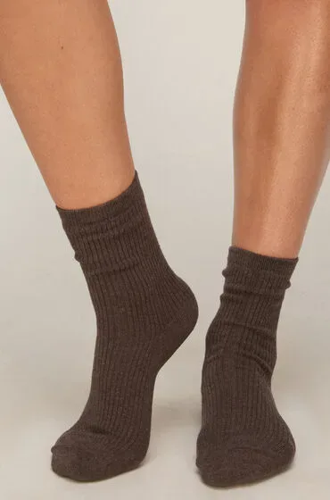 Hunkemöller 3er-Pack Baumwoll-Crew-Socken Orange