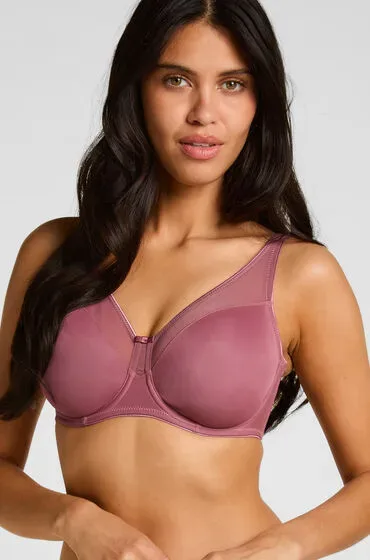 Hunkemöller Unwattierter Minimizer-Bügel-BH Nina Lila