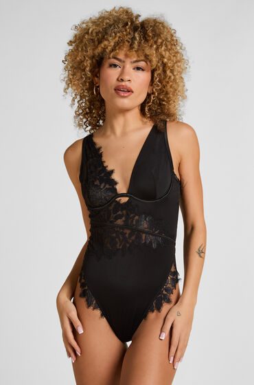 Hunkemöller Malou Body mit Bügel Schwarz