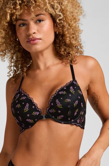 Hunkemöller Push-Up BH Iris Schwarz