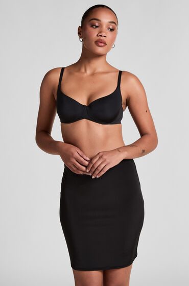 Hunkemöller Straffender Unterrock Schwarz