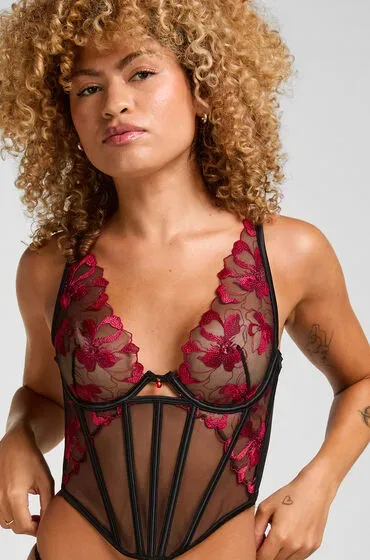 Hunkemöller Bustier Dahlia Schwarz