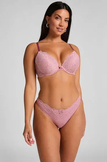 Hunkemöller - String, für Damen, Pink, Größe M