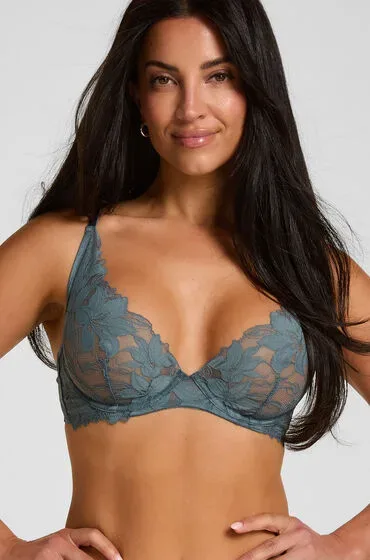 Hunkemöller Unwattierter Bügel-BH Ingrid Blau