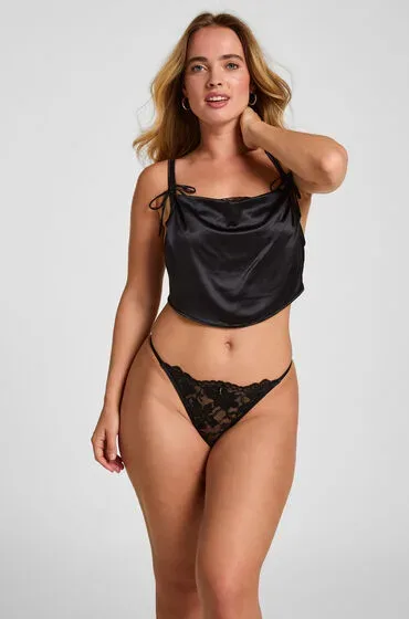 Hunkemöller String Viktoria Schwarz