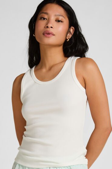 Hunkemöller Singlet Jersey Weiß