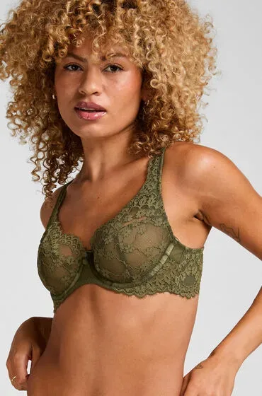 Hunkemöller Unwattierter Bügel-BH Daisy Grün