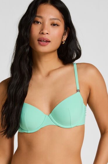 Hunkemöller Luxuriöses Bügel-Bikini-Top mit Polsterung Grün