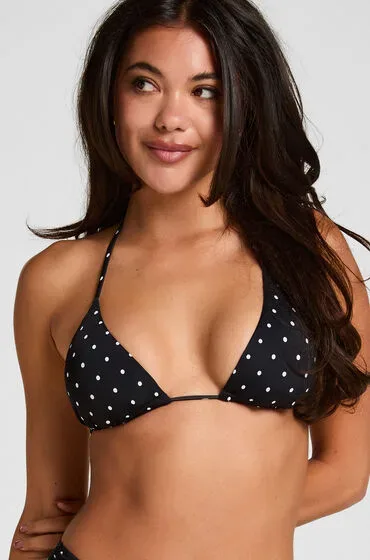 Hunkemöller Bardolino Triangel Bikini Oberteil Schwarz