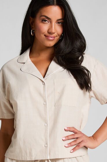 Hunkemöller Jacke Baumwolle Beige