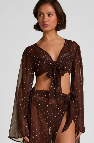 Hunkemöller Strand Top Algarve Braun