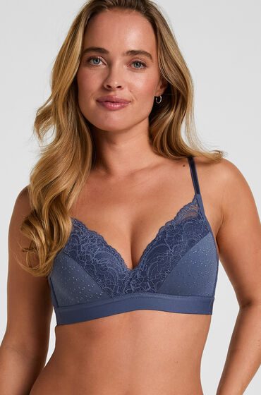 Hunkemöller Vorgeformter BH ohne Bügel Sophie Blau