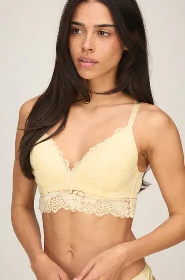 Hunkemöller Gepolsterter bügelloser BH Andrea Gelb