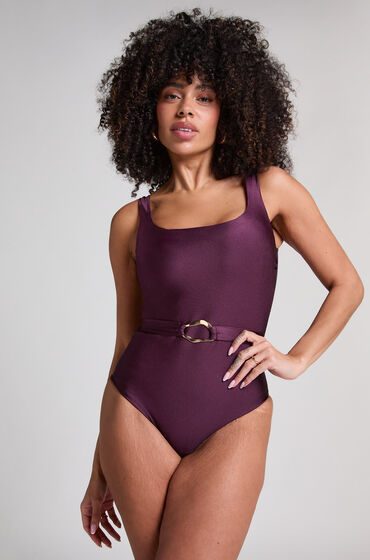Hunkemöller Costa Shaping Badeanzug Lila