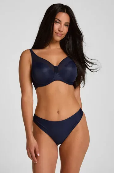 Hunkemöller Invisible String Lace Back Blau