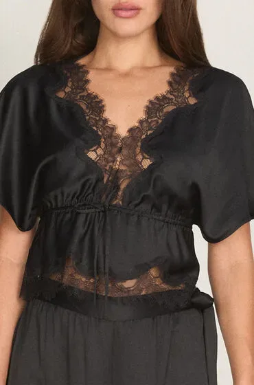 Hunkemöller Butterfly Top Legacy Schwarz