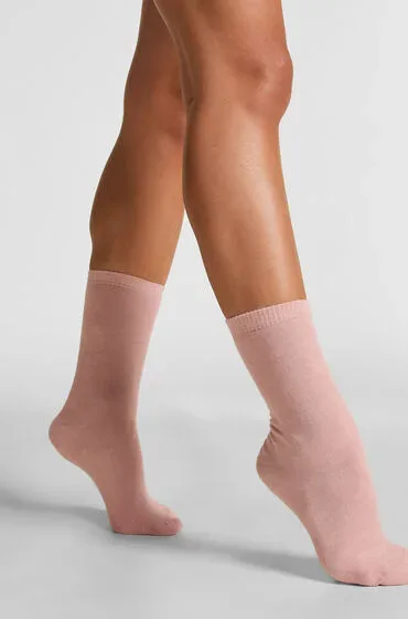 Hunkemöller Crew-Socken aus Modal Rose