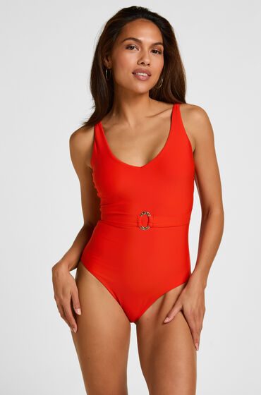 Hunkemöller Badeanzug Luxe Rot