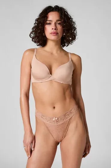 Hunkemöller Extra Tief sitzender String Madison Braun